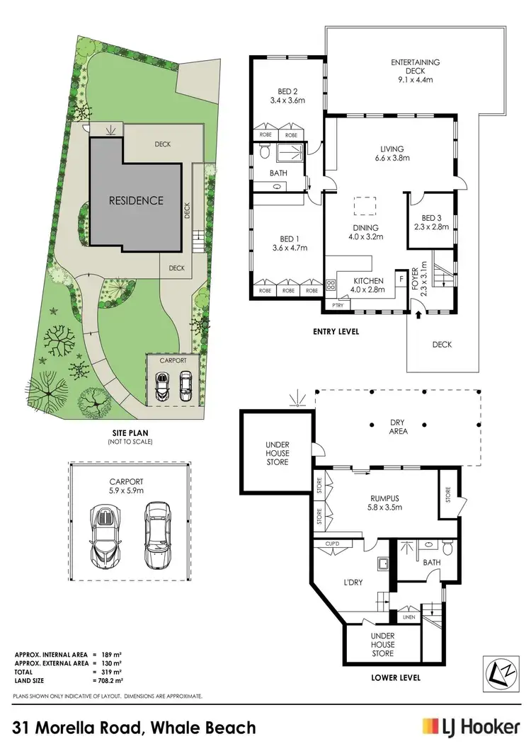 Floorplan of Homely house listing, 31 Morella Road, Whale Beach NSW 2107