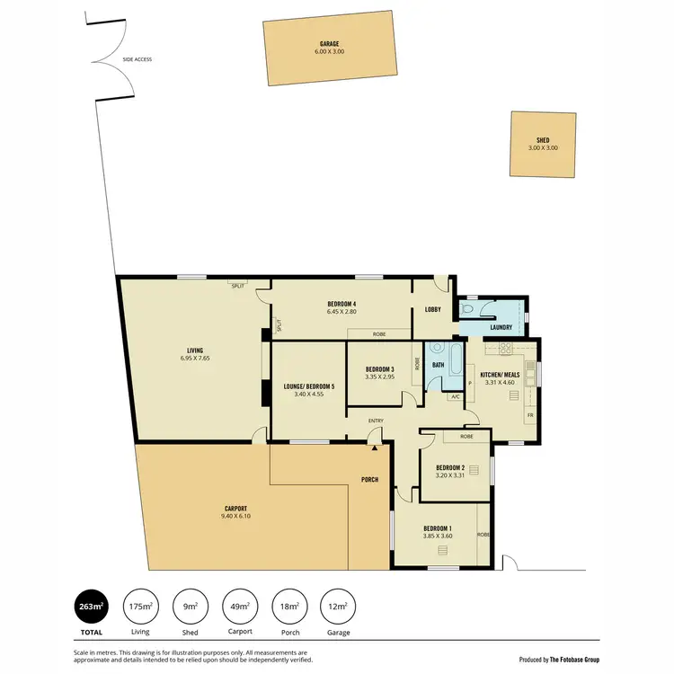 Floorplan of Homely house listing, 18 Chaddenwick Road, Elizabeth Vale SA 5112