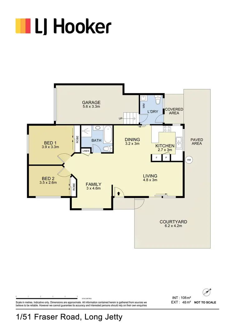 Floorplan of Homely house listing, 1/51 Fraser Road, Long Jetty NSW 2261