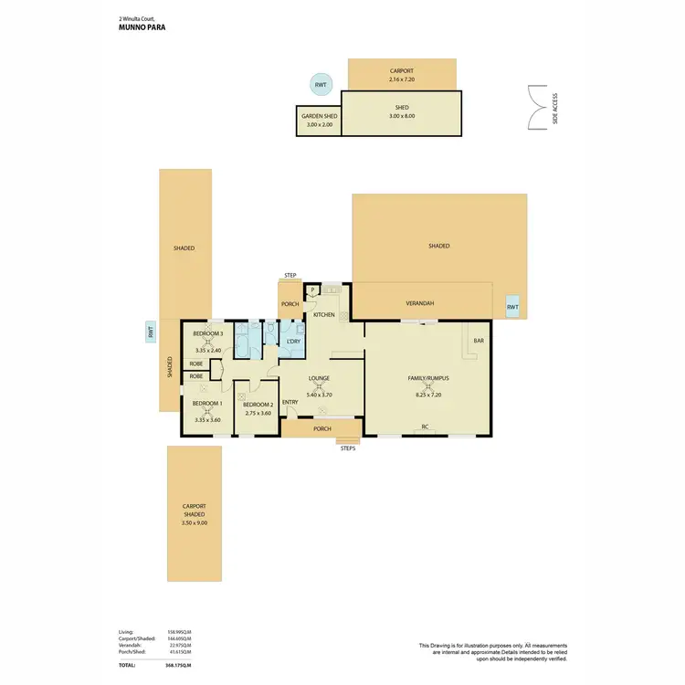 Floorplan of Homely house listing, 2 Winulta Court, Munno Para SA 5115