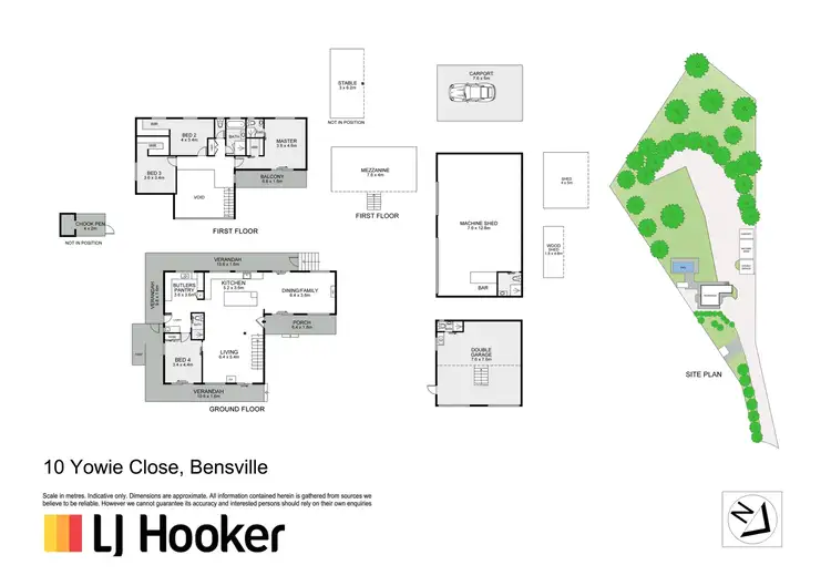 Floorplan of Homely rural property listing, 10 Yowie Close, Bensville NSW 2251