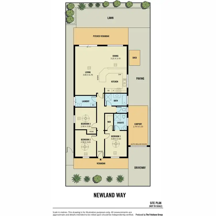 Floorplan of Homely house listing, 17 Newland Way, Mawson Lakes SA 5095