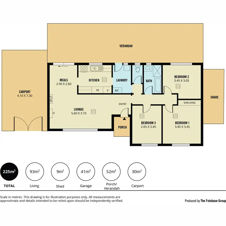 Floorplan of Homely house listing, 4 Preston Street, Elizabeth Downs SA 5113