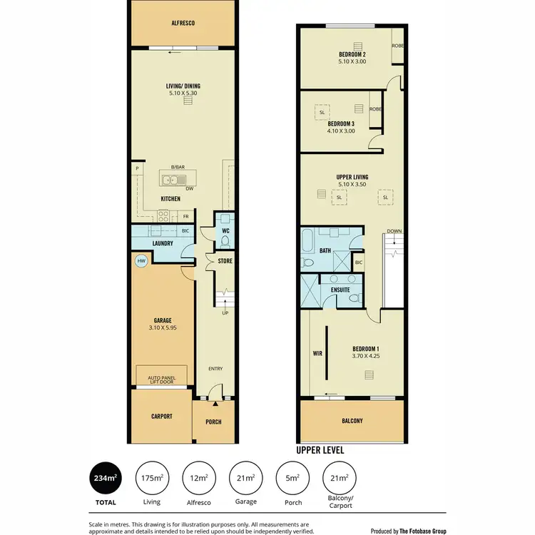 Floorplan of Homely townhouse listing, 20 Cityside Drive, Lightsview SA 5085