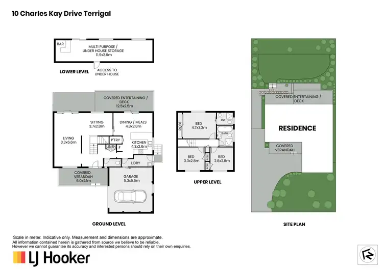 Floorplan of Homely house listing, 10 Charles Kay Drive, Terrigal NSW 2260