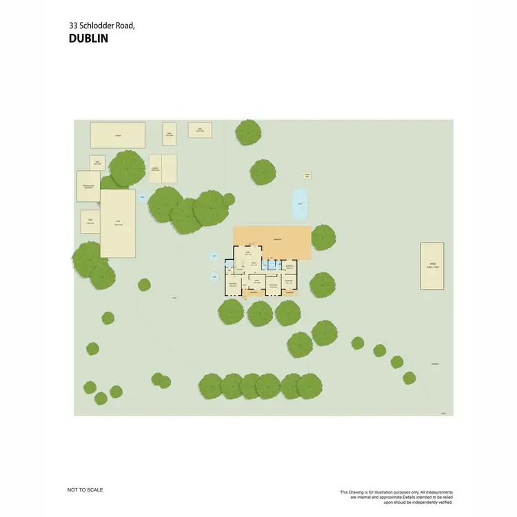 Floorplan of Homely house listing, 33 Schlodder Road, Dublin SA 5501