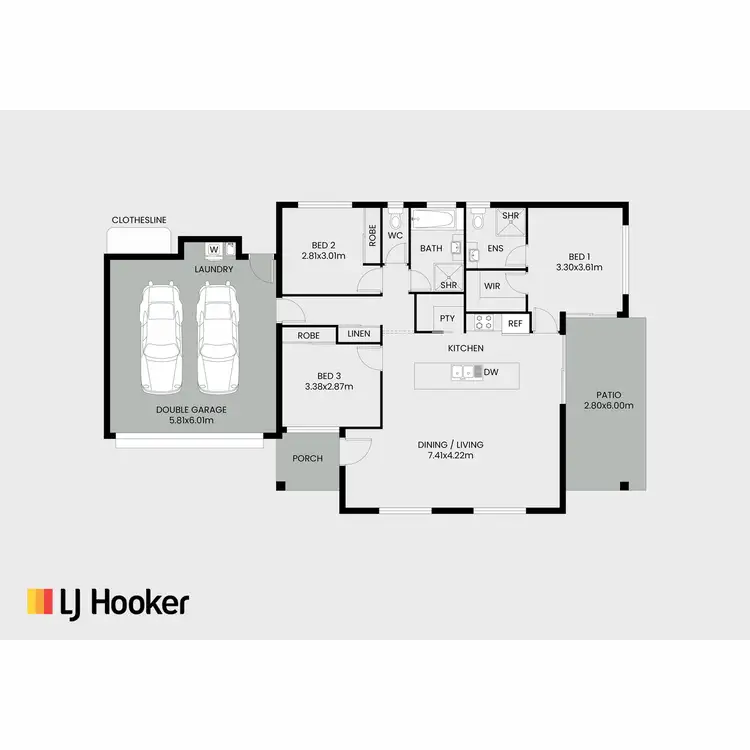 Floorplan of Homely house listing, 1 Ogilvie Court, Tolga QLD 4882