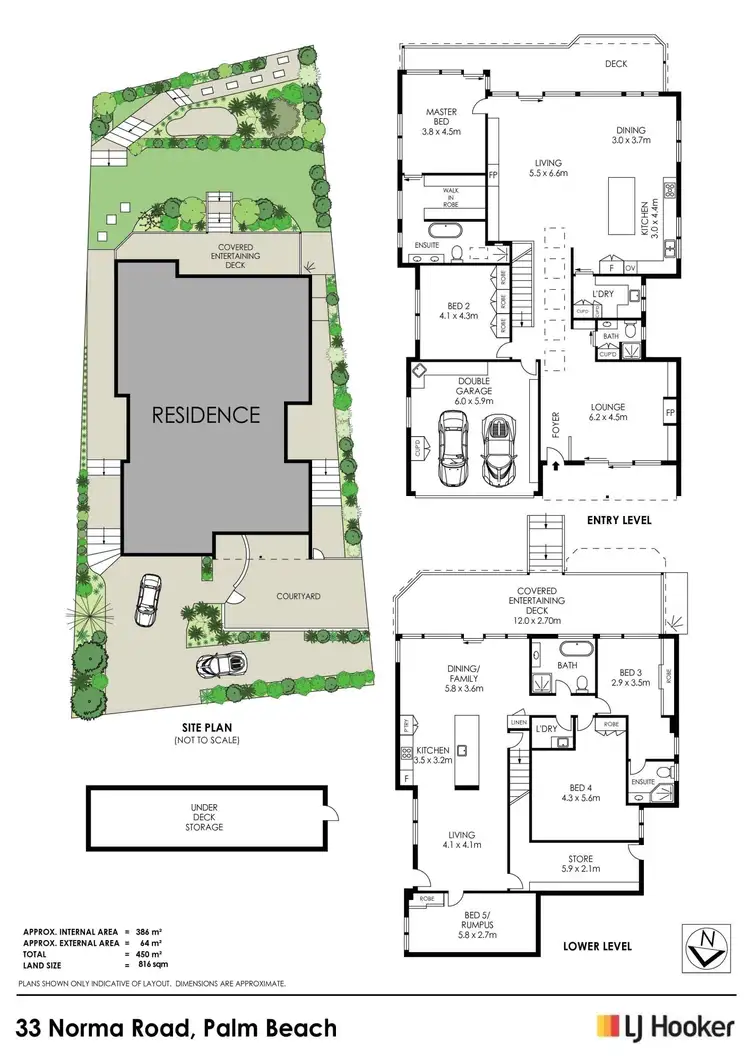 Floorplan of Homely house listing, 33 Norma Road, Palm Beach NSW 2108