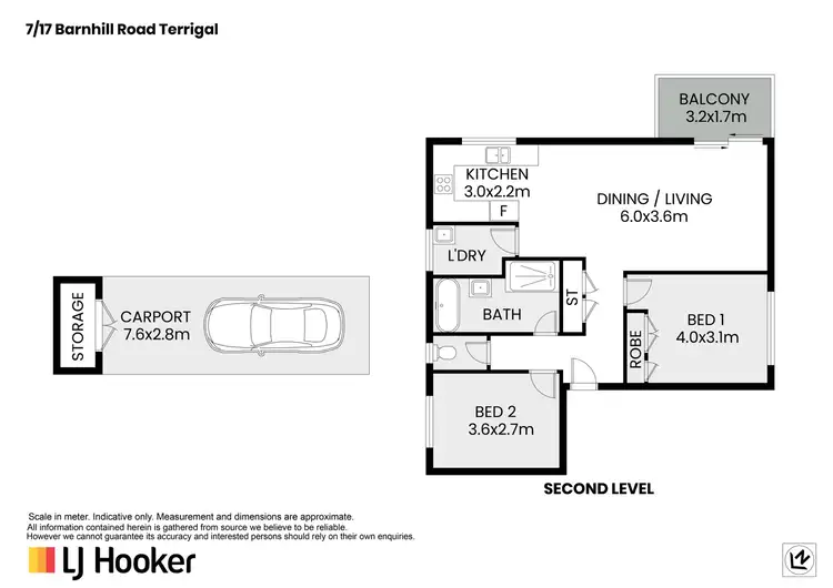 Floorplan of Homely unit listing, 7/17 Barnhill Road, Terrigal NSW 2260