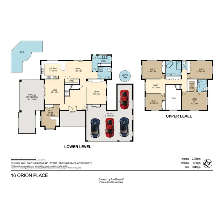 Floorplan of Homely house listing, 16 Orion Place, Bridgeman Downs QLD 4035