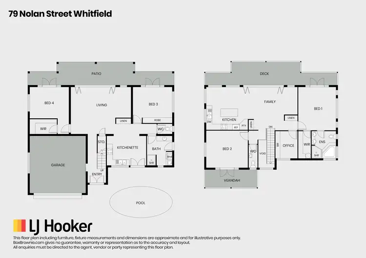 Floorplan of Homely house listing, 79 Nolan Street, Whitfield QLD 4870