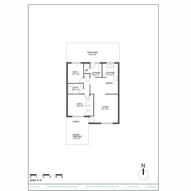 Floorplan of Homely villa listing, 4/76-78 Wattle Street, Tuart Hill WA 6060