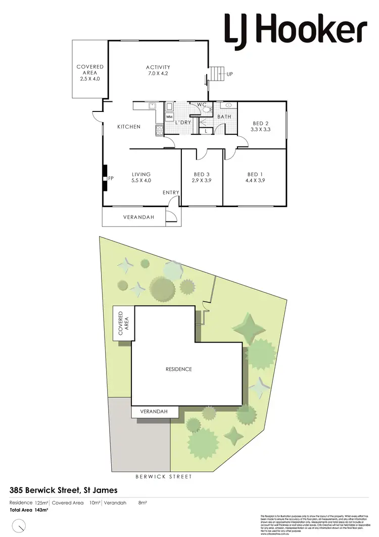 Floorplan of Homely house listing, 385 Berwick Street, St James WA 6102