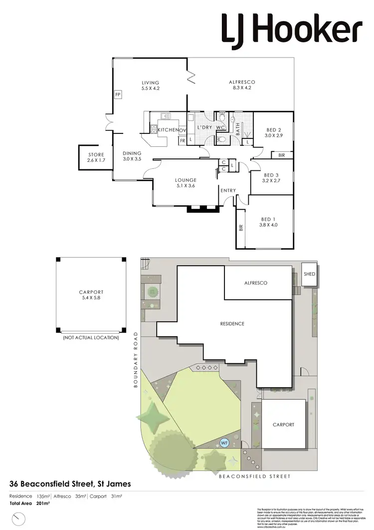 Floorplan of Homely house listing, 36 Beaconsfield Street, St James WA 6102