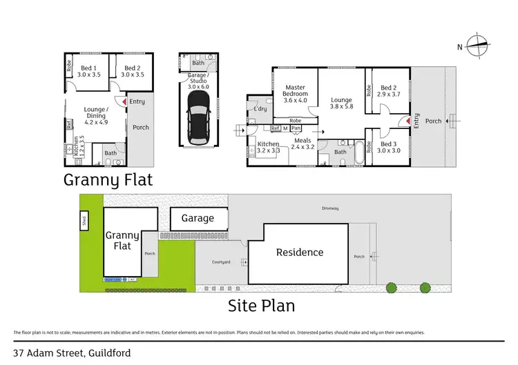 Floorplan of Homely house listing, 37 Adam Street, Guildford NSW 2161
