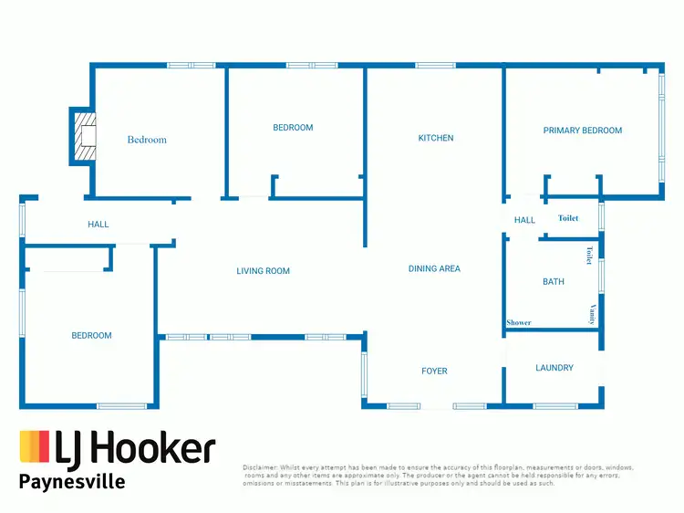 Floorplan of Homely house listing, 41 Cumming Street, Paynesville VIC 3880