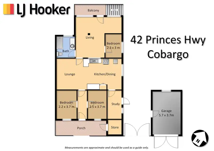 Floorplan of Homely house listing, 42 Princes Highway, Cobargo NSW 2550