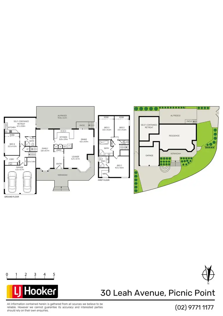 Floorplan of Homely house listing, 30 Leah Avenue, Picnic Point NSW 2213