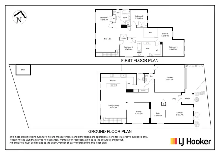 Floorplan of Homely house listing, 38 Rothbury Parkway, Williams Landing VIC 3027