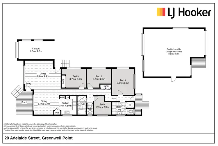 Floorplan of Homely house listing, 20 Adelaide Street, Greenwell Point NSW 2540