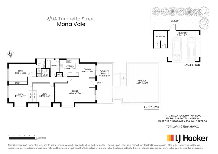 Floorplan of Homely semi-detached listing, 2/9A Turimetta Street, Mona Vale NSW 2103