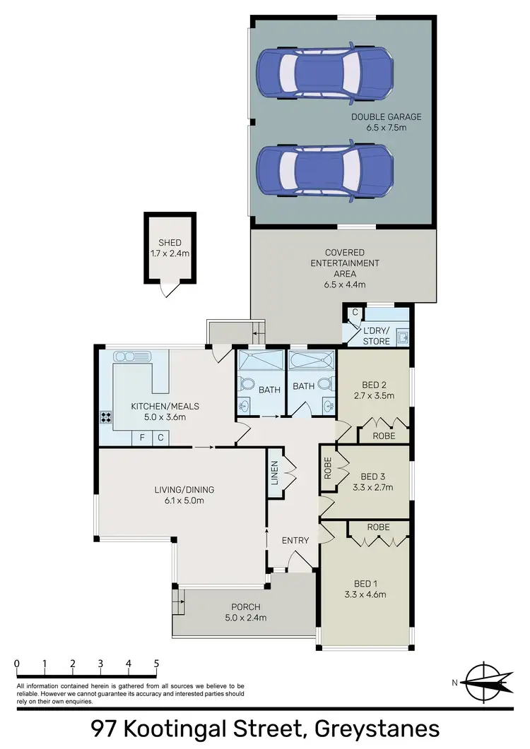Floorplan of Homely house listing, 97 Kootingal Street, Greystanes NSW 2145