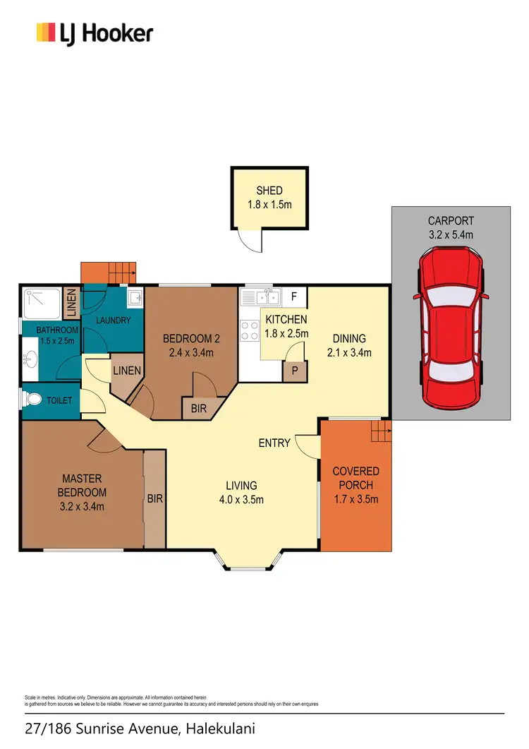 Floorplan of Homely retirement listing, 27/186 Sunrise Avenue, Halekulani NSW 2262