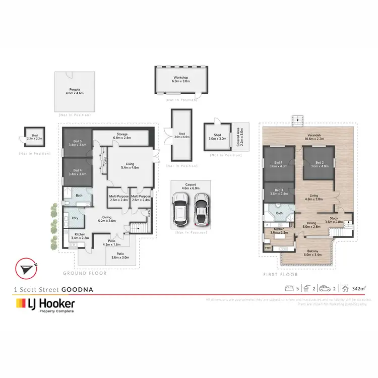 Floorplan of Homely house listing, 1 Scott Street, Goodna QLD 4300