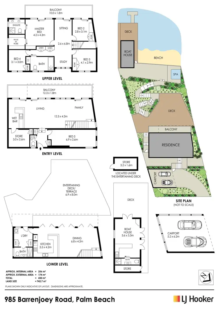 Floorplan of Homely house listing, 985 Barrenjoey Road, Palm Beach NSW 2108