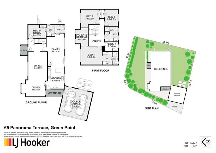 Floorplan of Homely house listing, 65 Panorama Terrace, Green Point NSW 2251