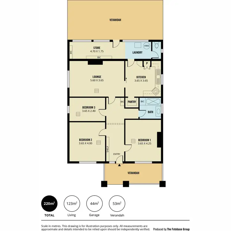 Floorplan of Homely house listing, 13 Goldfinch Avenue, Cowandilla SA 5033