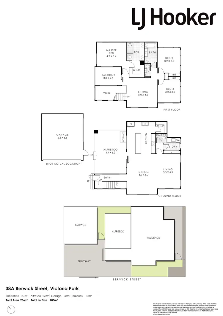 Floorplan of Homely house listing, 38A Berwick Street, Victoria Park WA 6100