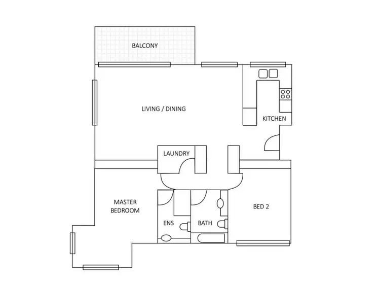 Floorplan of Homely apartment listing, 6/35 Anthony Rolfe Avenue, Gungahlin ACT 2912
