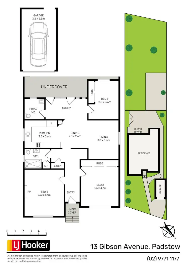Floorplan of Homely house listing, 13 Gibson Avenue, Padstow NSW 2211