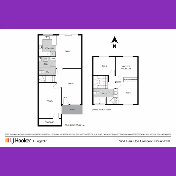 Floorplan of Homely townhouse listing, 9/54 Paul Coe Crescent, Ngunnawal ACT 2913