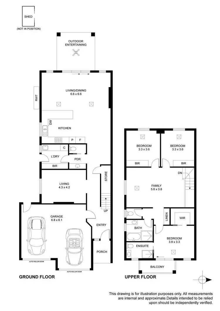 Floorplan of Homely house listing, 8 St Johns Avenue, Renown Park SA 5008