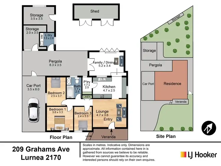 Floorplan of Homely house listing, 209 Graham Avenue, Lurnea NSW 2170