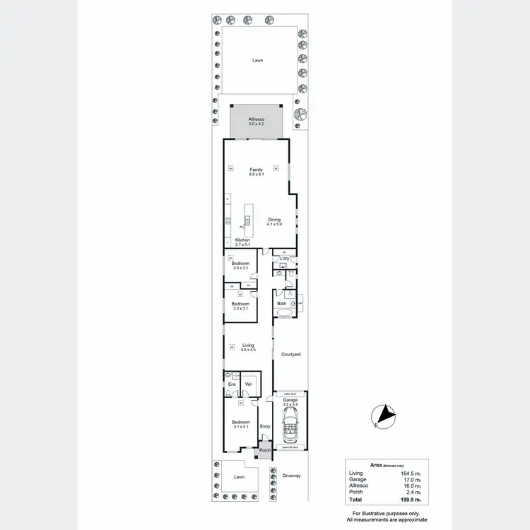 Floorplan of Homely house listing, 65 Balcombe Avenue, Seaton SA 5023