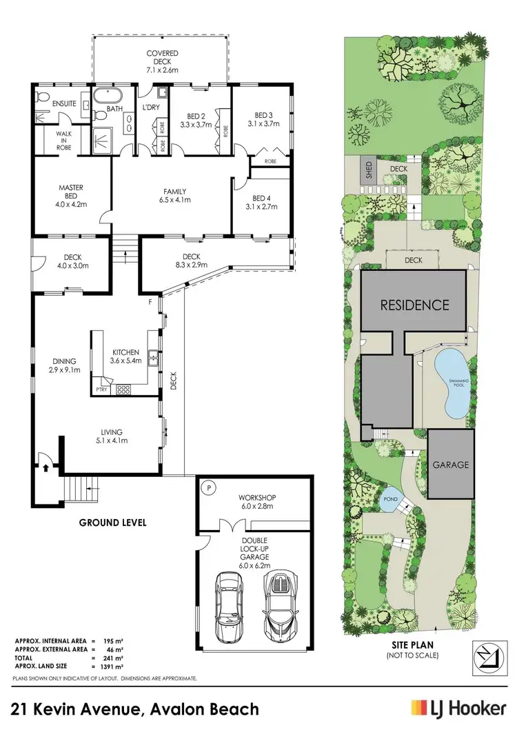 Floorplan of Homely house listing, 21 Kevin Avenue, Avalon Beach NSW 2107