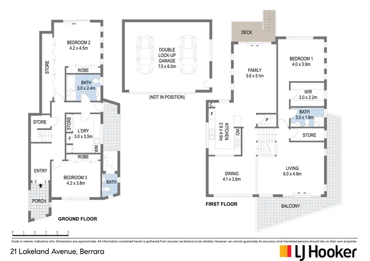 Floorplan of Homely house listing, 21 Lakeland Avenue, Berrara NSW 2540