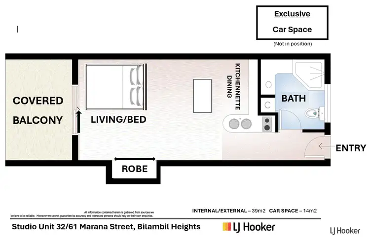 Floorplan of Homely unit listing, 32/61 Marana Street, Bilambil Heights NSW 2486