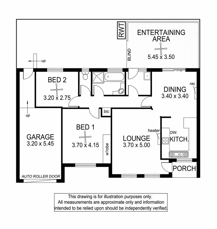 Floorplan of Homely house listing, 2/290 Seacombe Road, Seacliff Park SA 5049