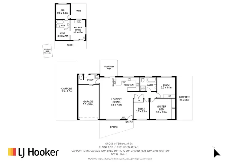 Floorplan of Homely house listing, 23 Condie Crescent, North Nowra NSW 2541