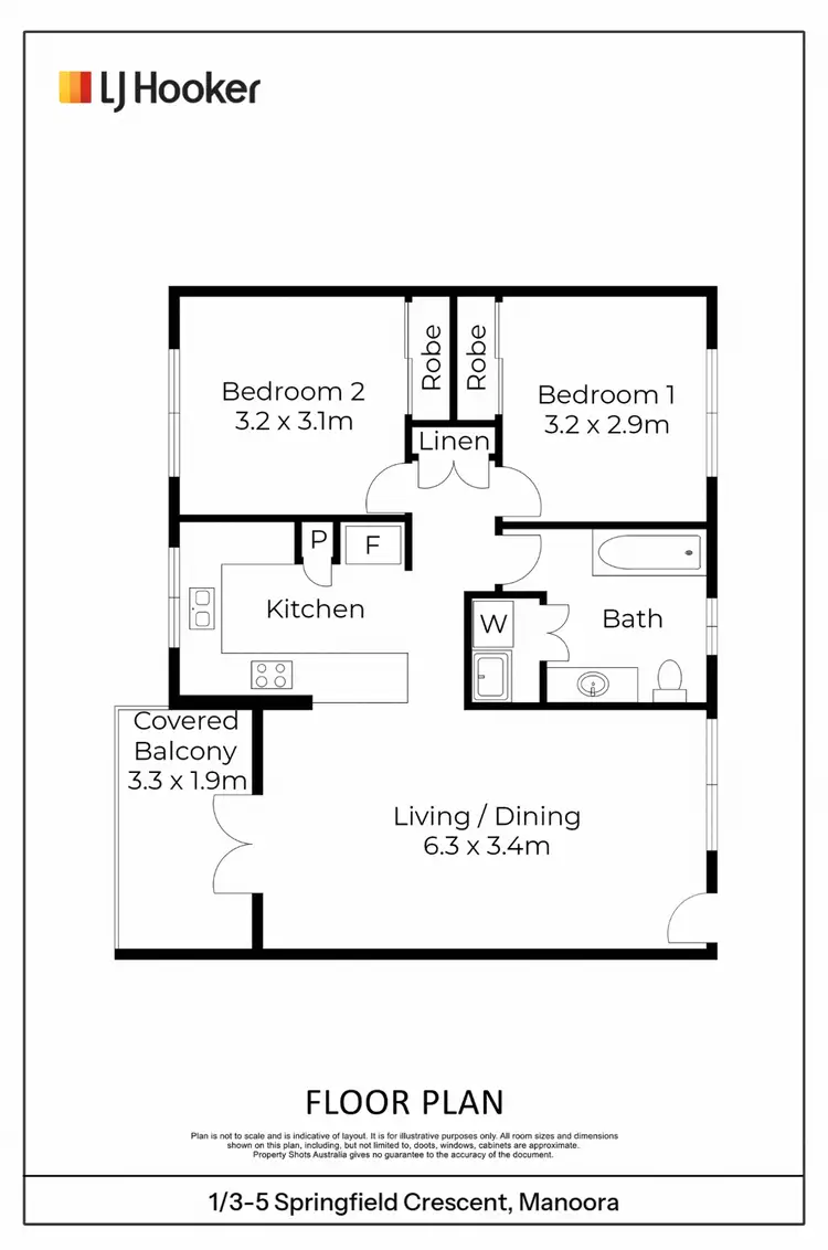 Floorplan of Homely apartment listing, 1/3-5 Springfield Crescent, Manoora QLD 4870