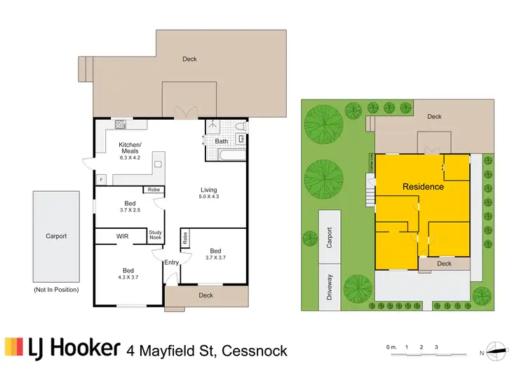 Floorplan of Homely house listing, 4 Mayfield Street, Cessnock NSW 2325