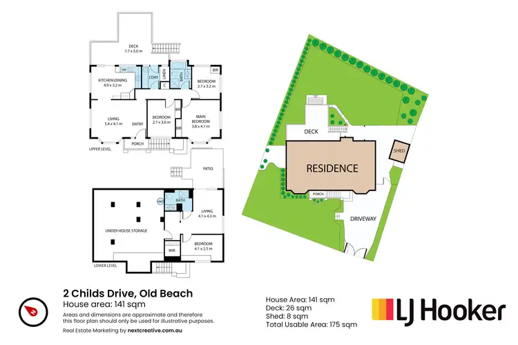 Floorplan of Homely house listing, 2 Childs Drive, Old Beach TAS 7017