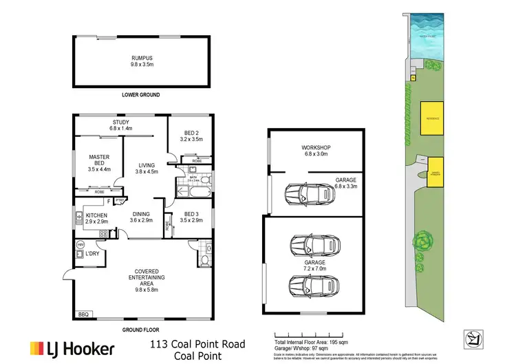 Floorplan of Homely house listing, 113 Coal Point Road, Coal Point NSW 2283
