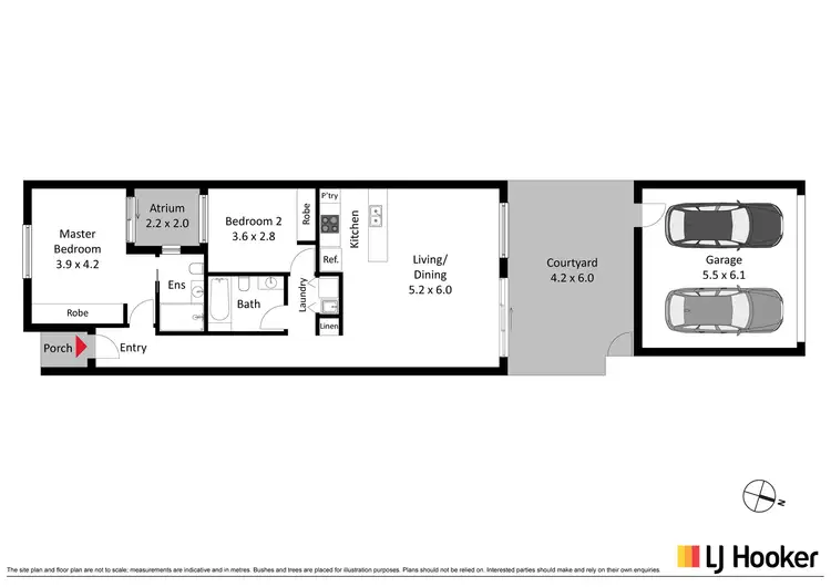 Floorplan of Homely townhouse listing, 4/35 Clare Burton Crescent, Franklin ACT 2913