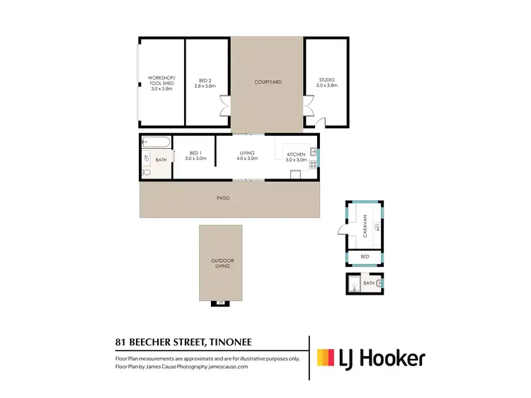 Floorplan of Homely house listing, 81 Beecher Street, Tinonee NSW 2430