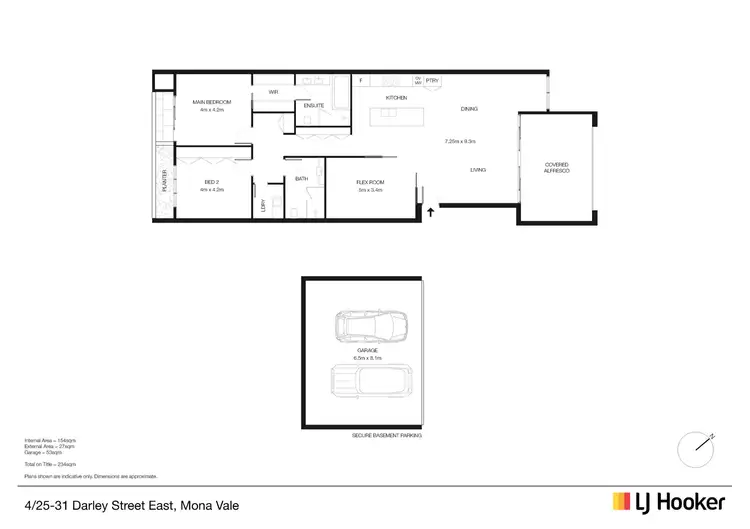 Floorplan of Homely apartment listing, 4/25-31 Darley Street East, Mona Vale NSW 2103